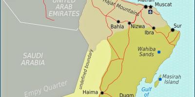 Kartta duqm Oman